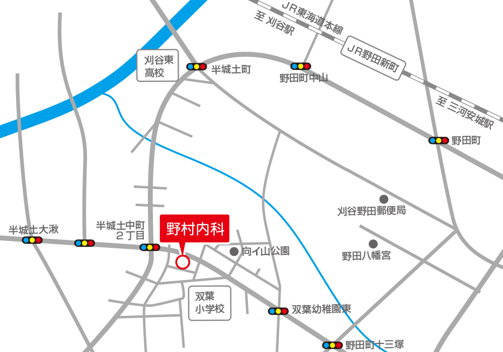 野村内科地図